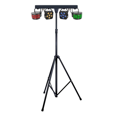 INVOLIGHT MLS HEX28 - комплект из 2-х LED эффектов и 2-х прожекторов, ИК-пульт, DMX512 фото 1