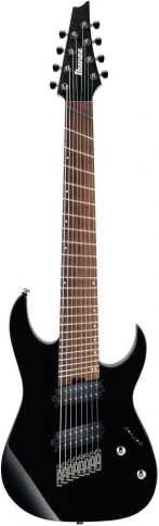 8-струнная электрогитара IBANEZ RGMS8-BK фото 1