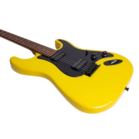 Электрогитара ROCKDALE Stars Plus HT HH Maple Neon Yellow фото 6