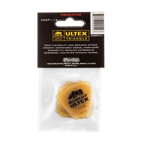 Медиатор Dunlop 426P1.14 Ultex Triangle фото 3