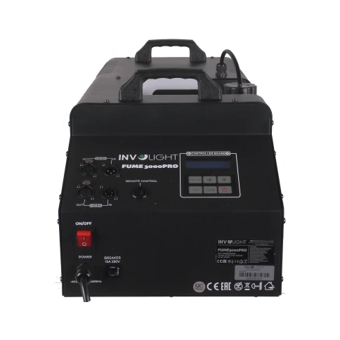 INVOLIGHT FUME3000PRO - генератор дыма 2200вт, DMX512, беспроводной ДУ-пульт фото 4