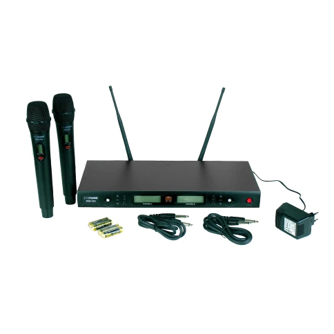 INVOTONE WM-252 - беспроводная радиосистема с двумя ручными микрофонами, 650 МГц-690 МГц фото 2
