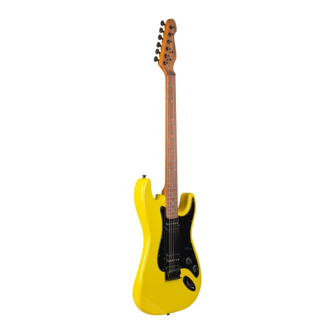 Электрогитара ROCKDALE Stars Plus HT HH Maple Neon Yellow фото 3