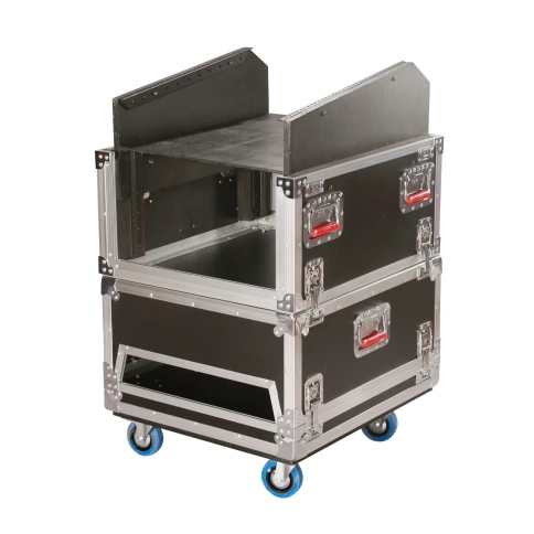 GATOR G-TOUR-GRC-1406 - туровый рэковый кейс на колесах 14U + 6U фото 3