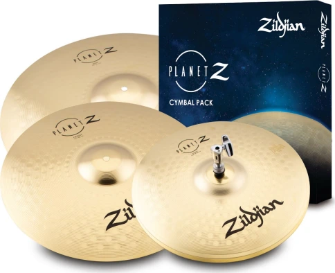 ZILDJIAN ZP4PK PLANET Z 4 CYMBAL PACK (14/16/20) фото 1