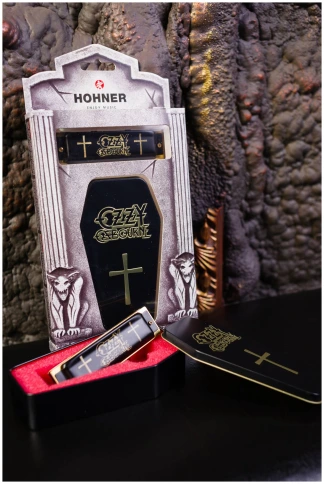 HOHNER Ozzy Osbourne C - Губная гармоника подписная серия фото 7