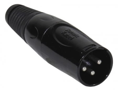 Разъем XLR Martin S201 папа черный фото 1