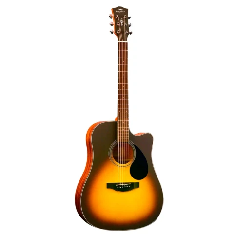Электроакустическая гитара KEPMA EDCE Sunburst фото 1