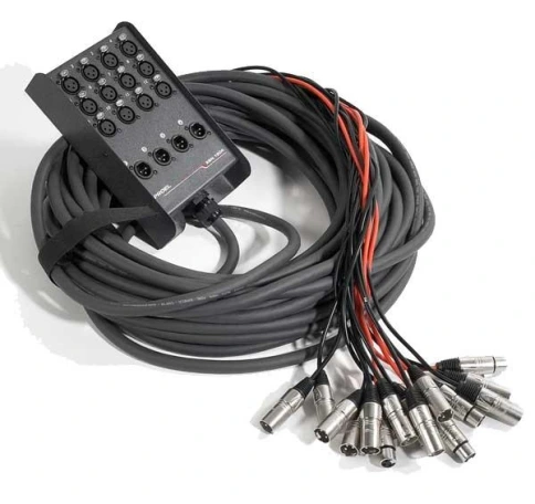 PROEL EBN1204 - мультикор, 12 вх/4вых , 16 пар, 25 м. фото 1