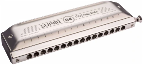 HOHNER Super 64C new - Губная гармоника хроматическая фото 1