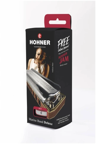 HOHNER Marine Band Deluxe 2005/20 C M200501P - Губная гармоника историческая серия фото 6