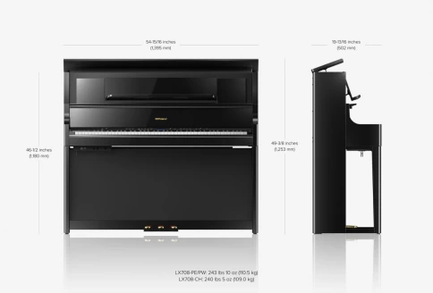 Цифровое фортепиано ROLAND LX708-CH SET фото 14