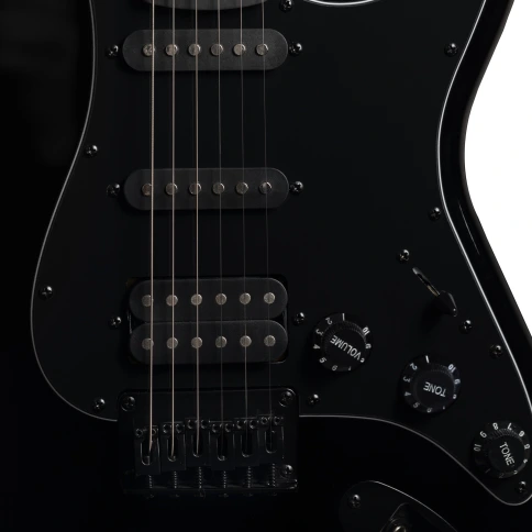 Электрогитара ROCKDALE Stars HT HSS Black Limited Edition фото 6
