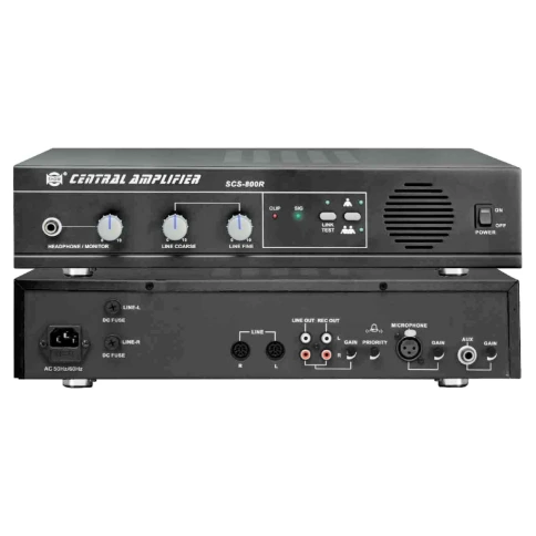 SHOW SCS-800R - центральный блок на 30 мест с монитором 3 вт., доп. микр.вх., вых. на запись. фото 1