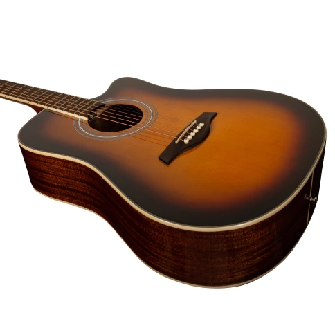 Акустическая гитара ROCKDALE Aurora D3 C SB Gloss фото 4