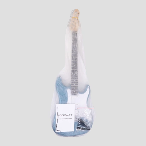 Электрогитара ROCKDALE Stars HSS Tidal Blue Metallic фото 11