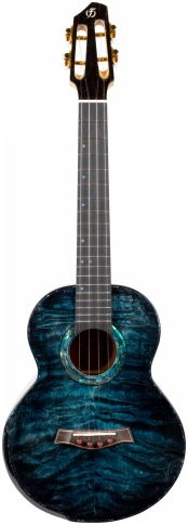 FLIGHT A10 QM Aqua Blue - Укулеле тенор фото 1