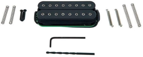 DiMarzio DP820BK D Activator 8™ Bridge звукосниматель, 8-струнный, чёрный фото 4