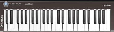 MIDI-клавиатура Axelvox KEY49j Black фото 1