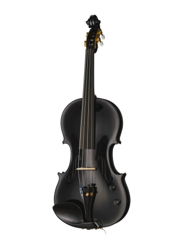 V100E-BK Electric Скрипка со звукоснимателем, размер 4/4, черная, Hora фото 1