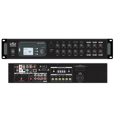 SVS Audiotechnik MSA-250 PRO Микшер-усилитель фото 1