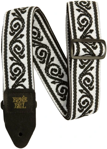 ERNIE BALL 5342 Jacquard Black Vine - Ремень для гитары фото 1