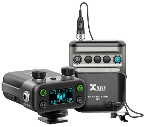 Беспроводная система XVIVE U5 1*transmitter+1*receiver+1lavalier microphone фото 1