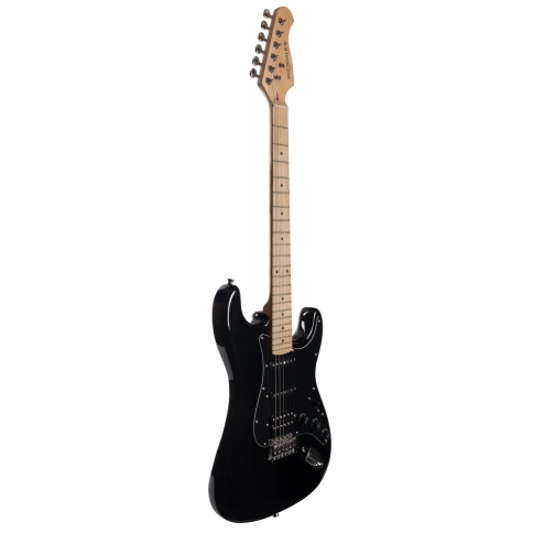 Электрогитара ROCKDALE Stars Plus HSS Maple Black фото 4