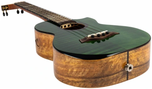 FLIGHT COMET TENOR EQ-A Green - Укулеле тенор фото 6