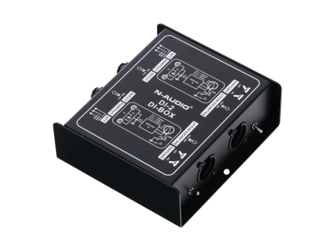 DI-2 D.I. Box Дибокс, Преобразователь сигнала для гитары, пассивный, N-Audio фото 1