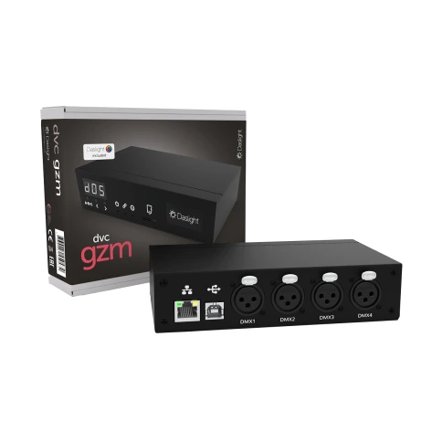DASLIGHT DVC GZM - DMX-интерфейс, 1536+ DMX-каналов, Art-Net, USB Type-B фото 1