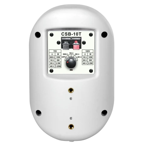 SHOW CSB-10T/WH - широкополосная АС 70/100В,10Вт, 85 дБ, динамик 3',белый фото 2