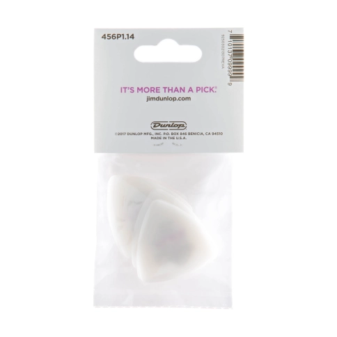 456P1.14 Tortex Flex Медиатор, 1шт, толщина 1,14мм, треугольный, Dunlop фото 3