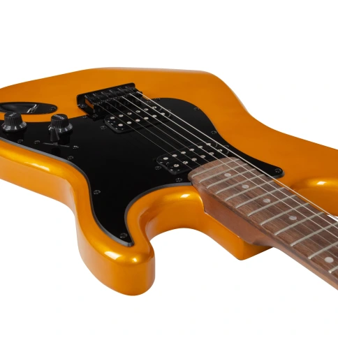 Электрогитара ROCKDALE Stars Plus HT HH Orange Blaze Metallic фото 7