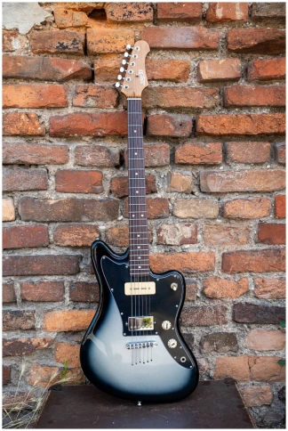 JET JJ-350 Baritone Moonburst - Электрогитара баритон фото 5
