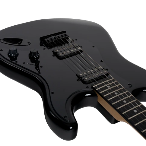 Электрогитара ROCKDALE Stars Plus HT HH Black фото 7
