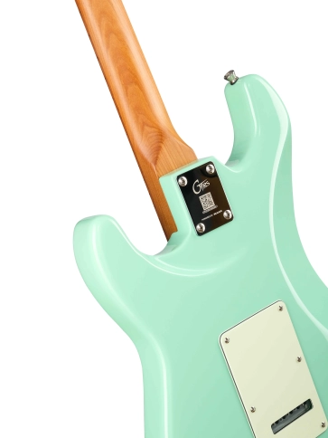 S800-Standard-800-GR Электрогитара с встроенным процессором, зеленая, GTRS фото 9