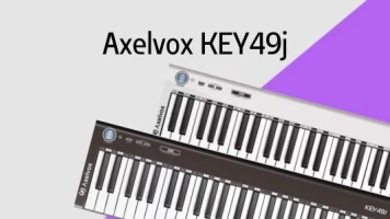 Ультракомпактные миди-клавиатуры Axelvox KEY49j